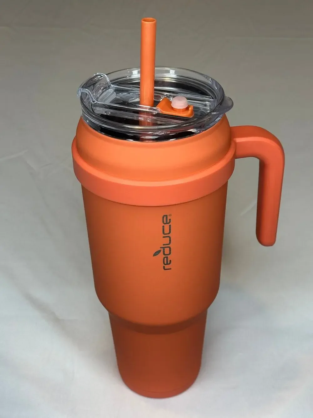 Reduce Cold1 40 oz Stainless Steel Vacuum Insulated Tumbler w/ Handle Lid Straw